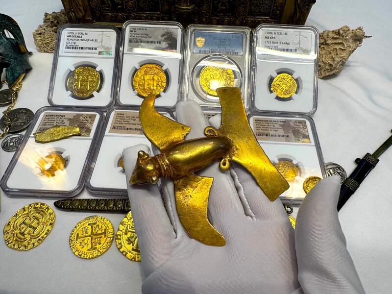 Coclé Eagle Pendant 700-1000AD  Pre-Columbian 4