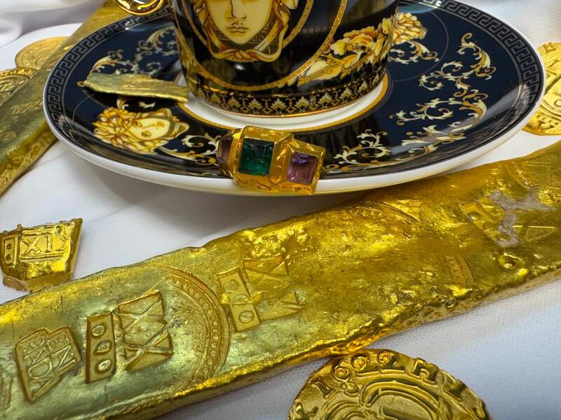 Emerald & Amethyst Ring 1 of 2 Known "1715 Fleet Shipwreck" 24