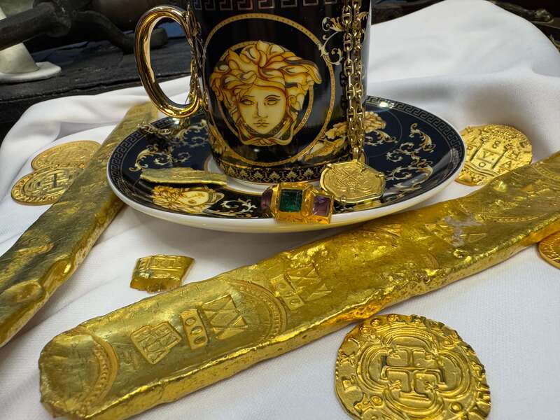 Emerald & Amethyst Ring 1 of 2 Known "1715 Fleet Shipwreck" 32