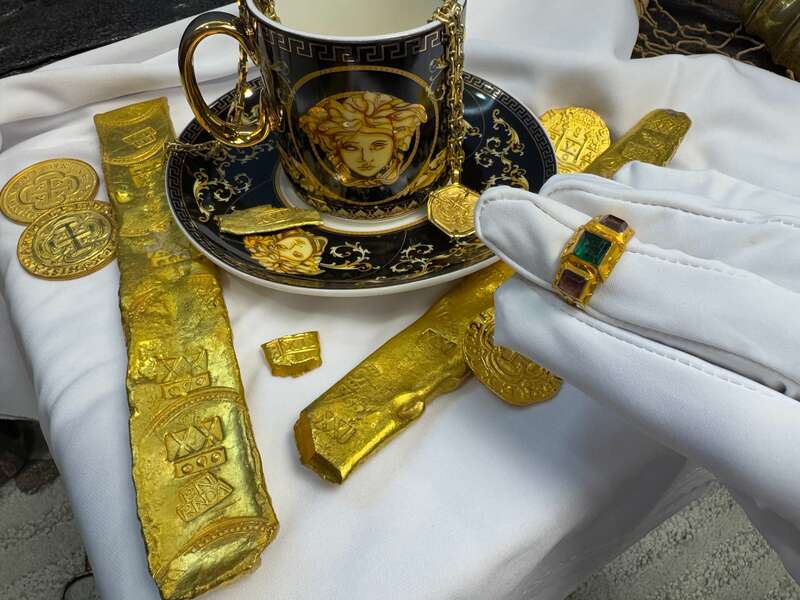 Emerald & Amethyst Ring 1 of 2 Known "1715 Fleet Shipwreck" 31