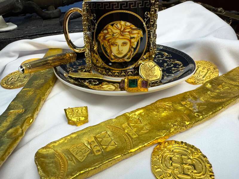 Emerald & Amethyst Ring 1 of 2 Known "1715 Fleet Shipwreck" 11