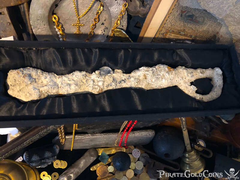 Spanish Colonial Sword Ca. 1700's Animal Horn Bandle w/ COA 8