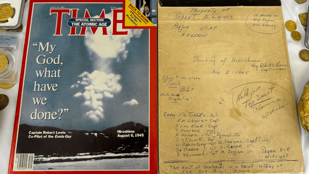The Doc that Ended World War II: In-Flight Logbook from Enola Gay (Hiroshima) 2
