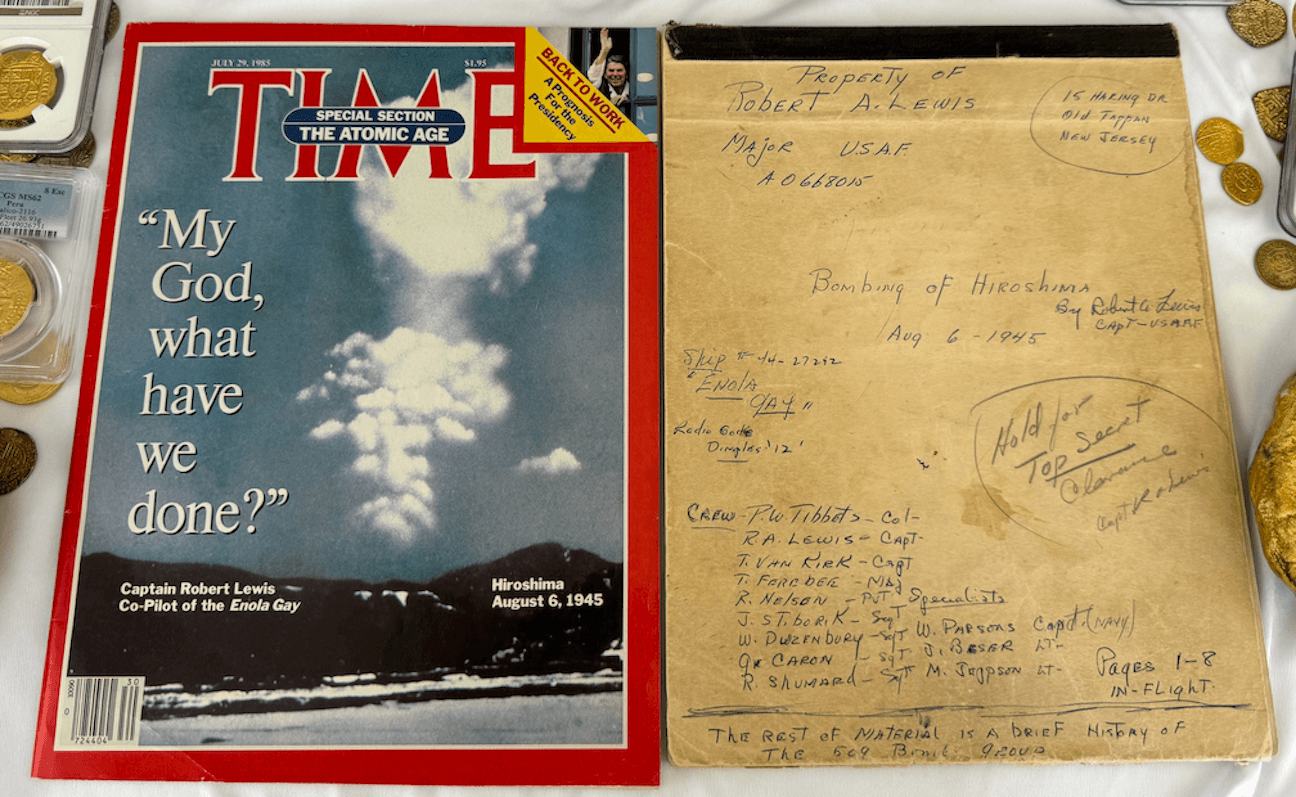 The Doc that Ended World War II: In-Flight Logbook from Enola Gay (Hiroshima)