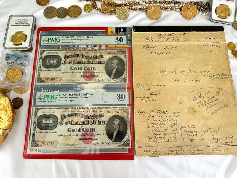 The Doc that Ended World War II: In-Flight Logbook from Enola Gay (Hiroshima) 29