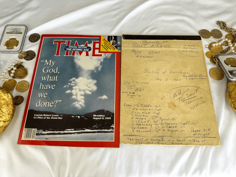 The Doc that Ended World War II: In-Flight Logbook from Enola Gay (Hiroshima) 12