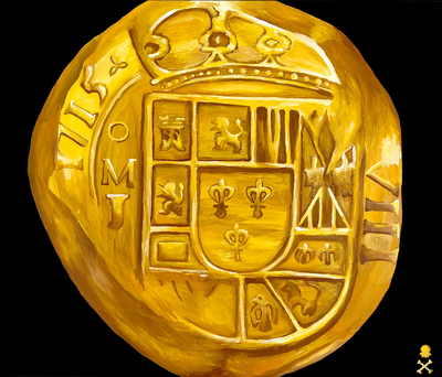 Treasure Paintings by JR Bissell: Mexico 1715 | JR Bissell 9