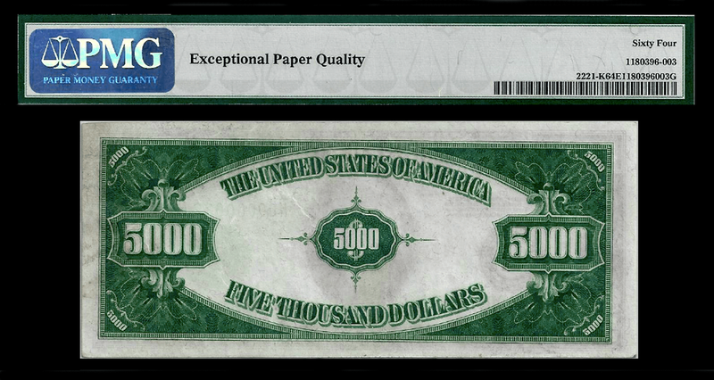 FR 2221k | FR 2231k | $10,000 | $5,000 Matching Serial #'s 48