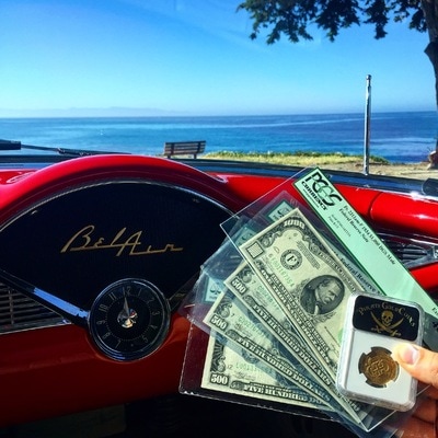 Spain  4 Escudos  1556-98  "Incredible Strike & Toning"  NGC 45 3