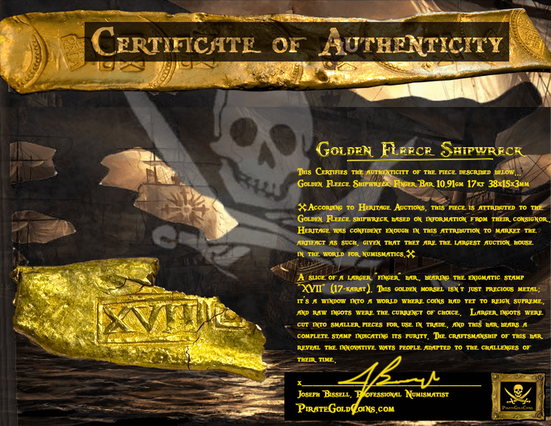 Golden Fleece Shipwreck 1550 Bar Fragment 7