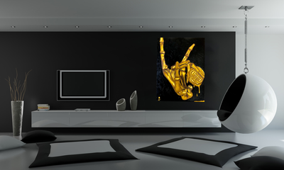 Treasure Paintings by JR Bissell: Golden Hand | JR Bissell 9