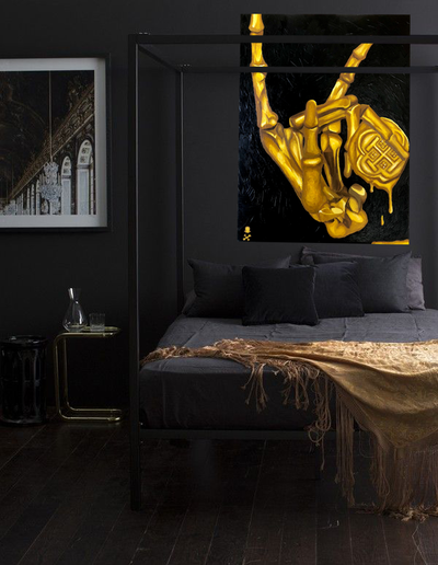 Treasure Paintings by JR Bissell: Golden Hand | JR Bissell 2