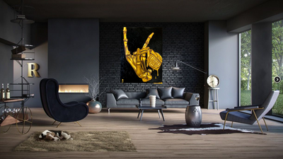 Treasure Paintings by JR Bissell: Golden Hand | JR Bissell 4