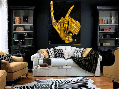 Treasure Paintings by JR Bissell: Golden Hand | JR Bissell 10