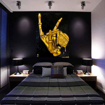 Treasure Paintings by JR Bissell: Golden Hand | JR Bissell 11