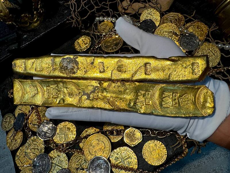 Gold Bar "Atocha 1622 Shipwreck" 25.5 Ounces Sargosa Mont 41