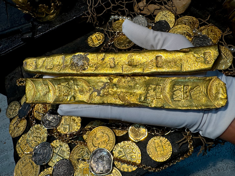 Gold Bar "Atocha 1622 Shipwreck" 25.5 Ounces Sargosa Mont 17