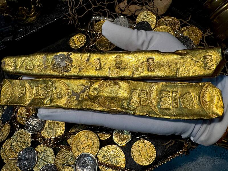 Gold Bar "Atocha 1622 Shipwreck" 25.5 Ounces Sargosa Mont 42