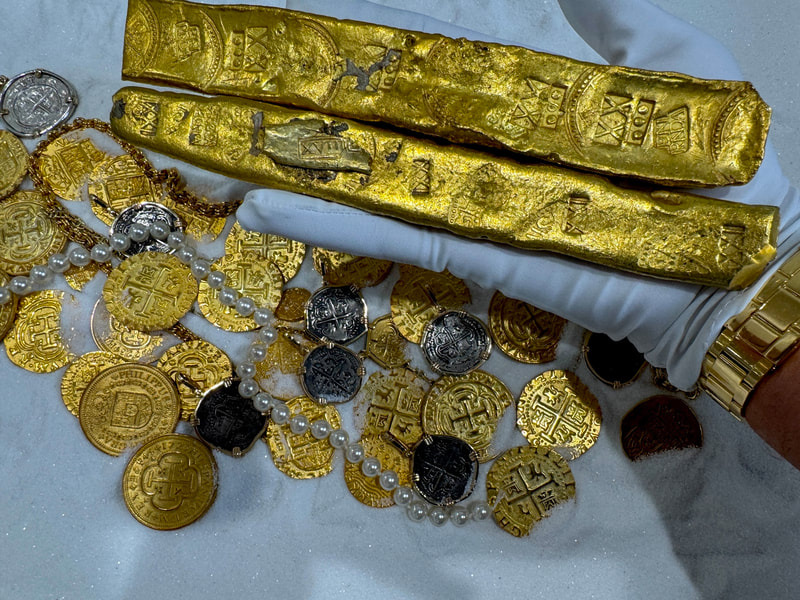 Gold Bar "Atocha 1622 Shipwreck" 25.5 Ounces Sargosa Mont 13