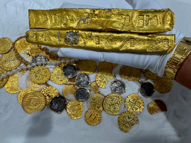 Gold Bar "Atocha 1622 Shipwreck" 25.5 Ounces Sargosa Mont 15