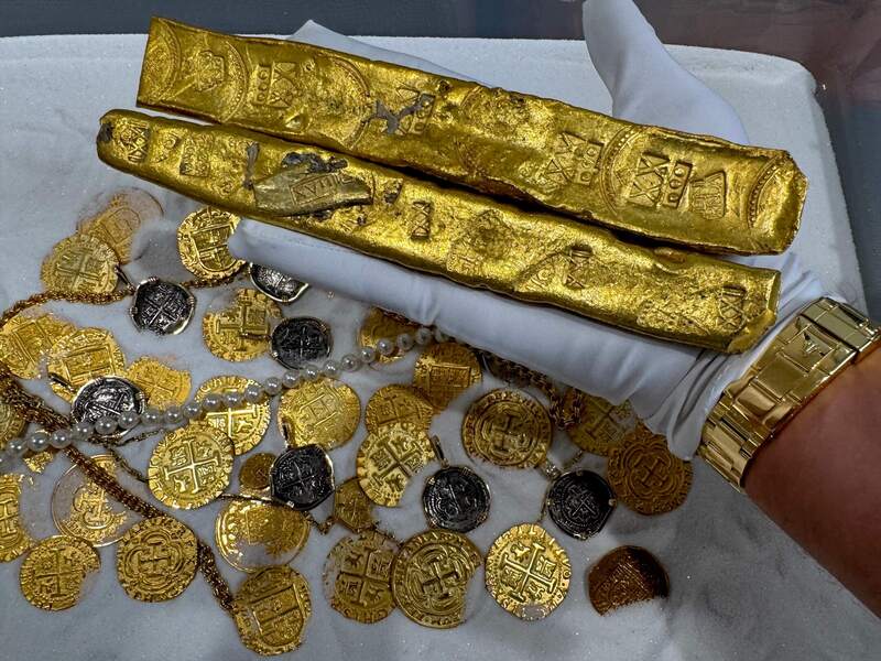 Gold Bar "Atocha 1622 Shipwreck" 25.5 Ounces Sargosa Mont 43