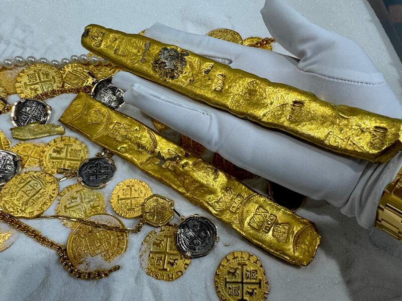 Gold Bar "Atocha 1622 Shipwreck" 25.5 Ounces Sargosa Mont 4