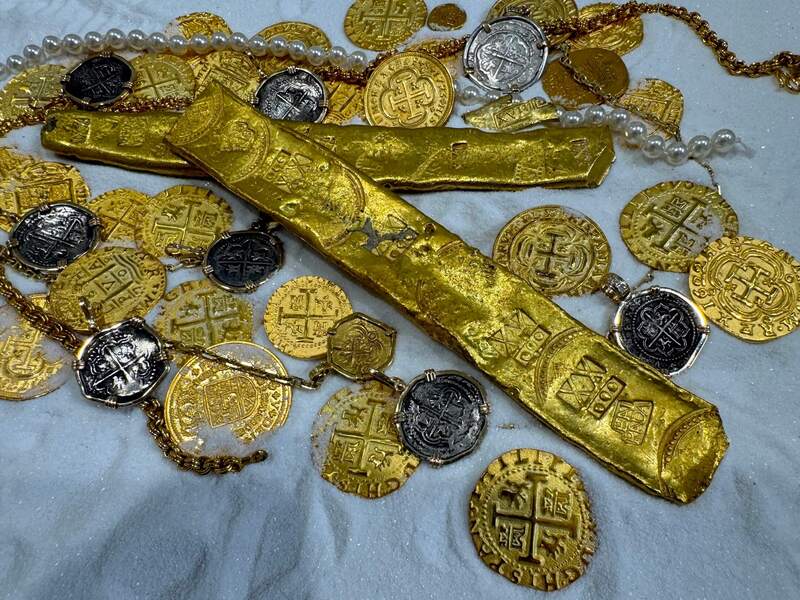 Gold Bar "Atocha 1622 Shipwreck" 25.5 Ounces Sargosa Mont 21