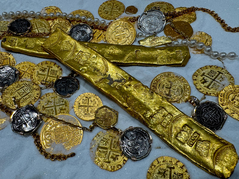 Gold Bar "Atocha 1622 Shipwreck" 25.5 Ounces Sargosa Mont 22