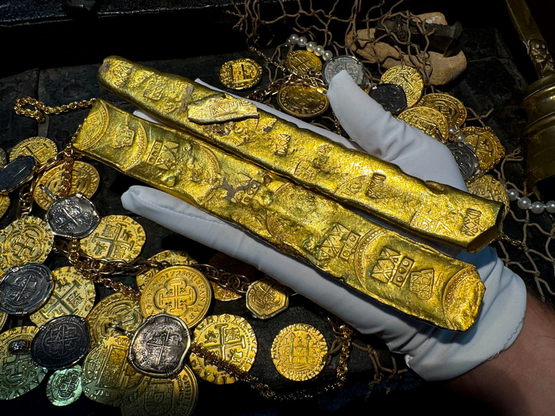 Gold Bar "Atocha 1622 Shipwreck" 25.5 Ounces Sargosa Mont 18