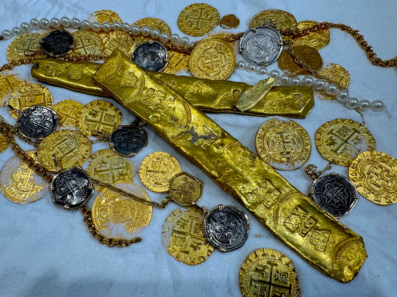 Gold Bar "Atocha 1622 Shipwreck" 25.5 Ounces Sargosa Mont 49