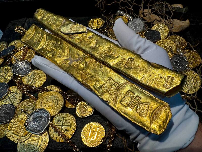 Gold Bar "Atocha 1622 Shipwreck" 25.5 Ounces Sargosa Mont 19