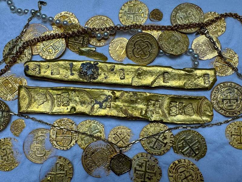 Gold Bar "Atocha 1622 Shipwreck" 25.5 Ounces Sargosa Mont 34