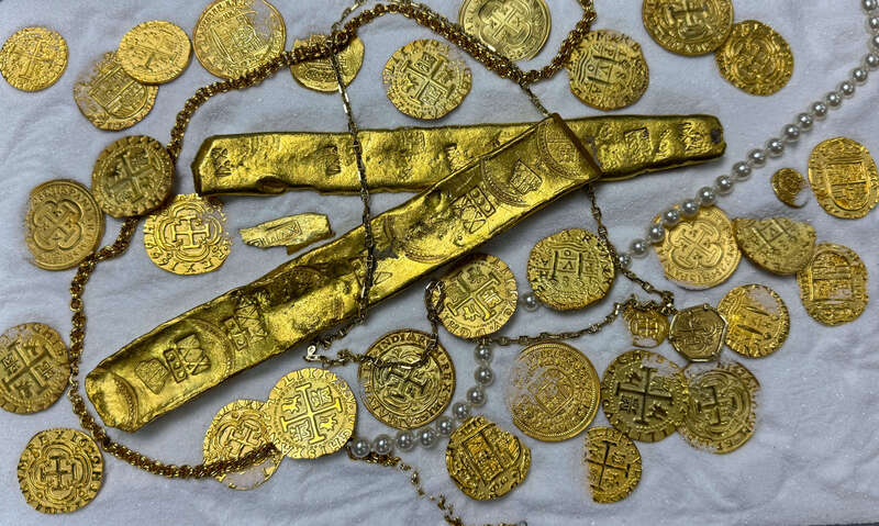 Gold Bar "Atocha 1622 Shipwreck" 25.5 Ounces Sargosa Mont 5