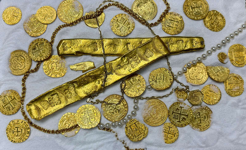 Gold Bar "Atocha 1622 Shipwreck" 25.5 Ounces Sargosa Mont 7