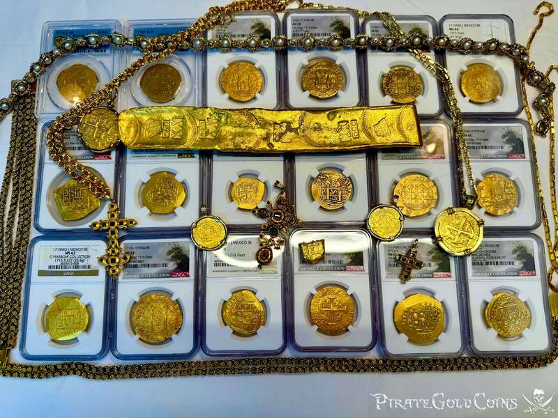 Peru 8 Escudos 1704 "2nd Finest Known! 1715 Fleet Shipwreck" NGC 62 16