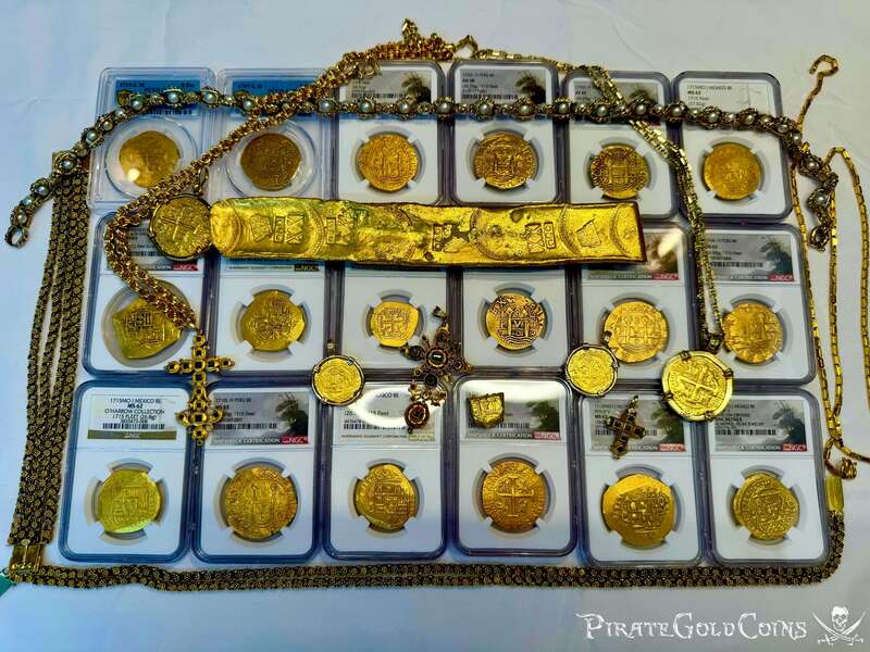 Peru 8 Escudos 1704 "2nd Finest Known! 1715 Fleet Shipwreck" NGC 62 20