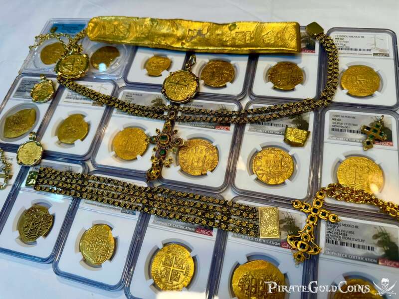 Peru 8 Escudos 1704 "2nd Finest Known! 1715 Fleet Shipwreck" NGC 62 24