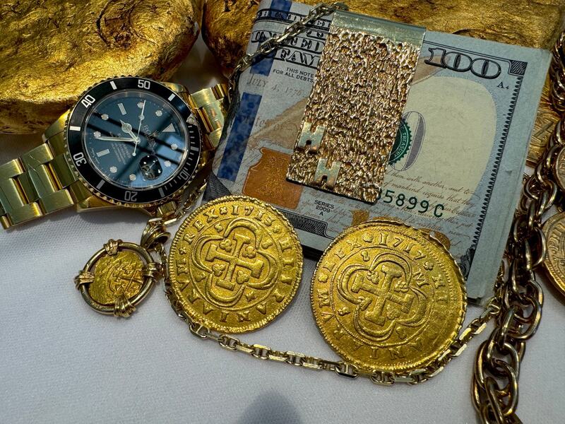 Spain 8 Escudos 1713 "1 of 8 Known" NGC AU 74