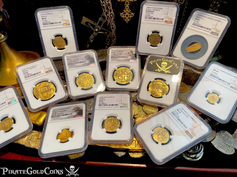 Peru 8 Escudos 1711 "1715 Fleet Shipwreck" NGC 63 25