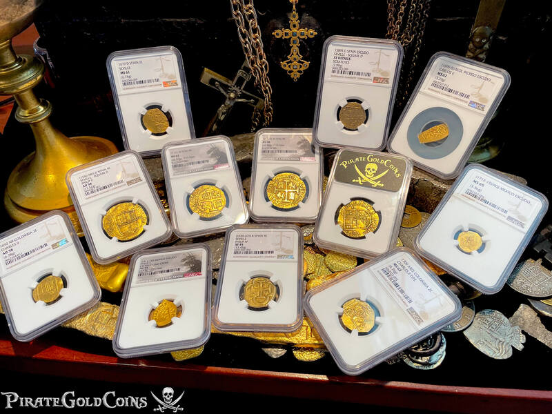 Peru 8 Escudos 1711 "1715 Fleet Shipwreck" NGC 63 26