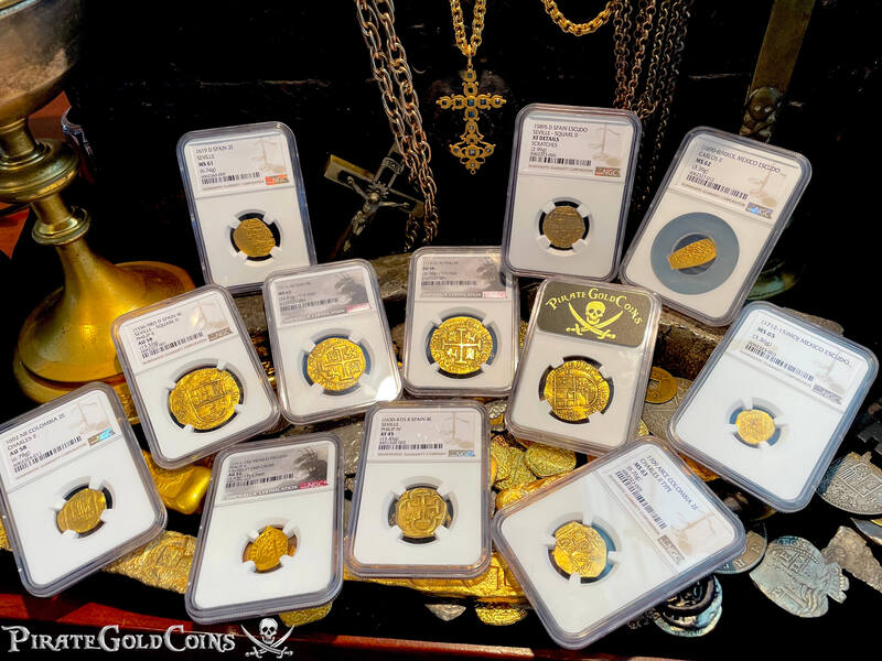 Peru 8 Escudos 1711 "1715 Fleet Shipwreck" NGC 63 27