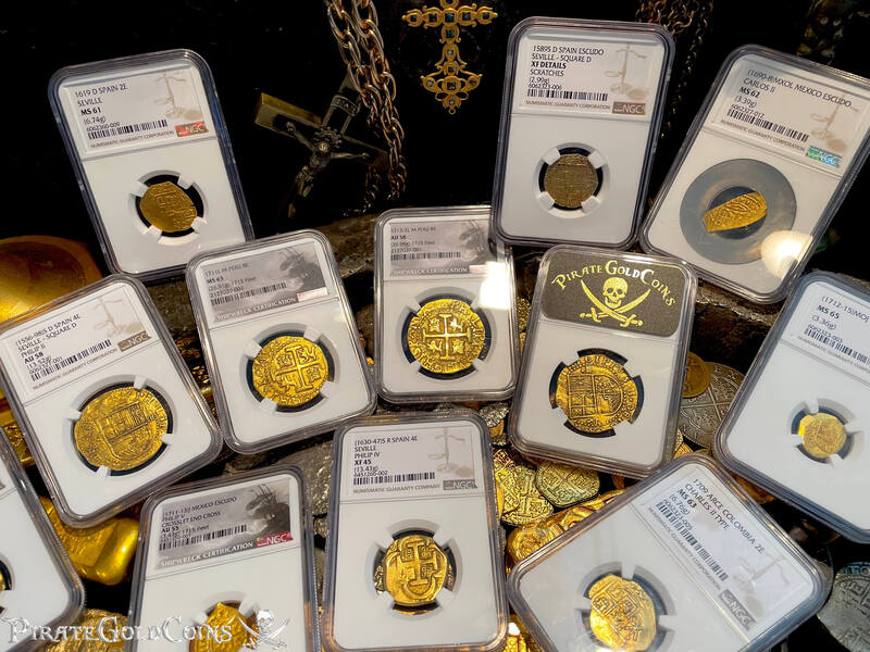 Peru 8 Escudos 1711 "1715 Fleet Shipwreck" NGC 63 28