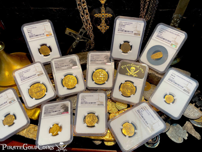 Peru 8 Escudos 1711 "1715 Fleet Shipwreck" NGC 63 31