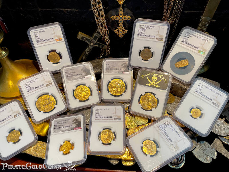 Peru 8 Escudos 1711 "1715 Fleet Shipwreck" NGC 63 32