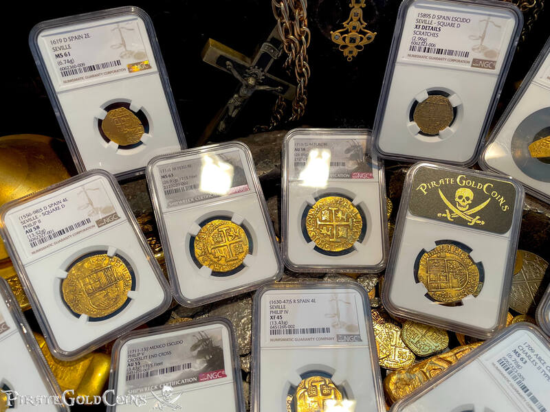 Peru 8 Escudos 1711 "1715 Fleet Shipwreck" NGC 63 33