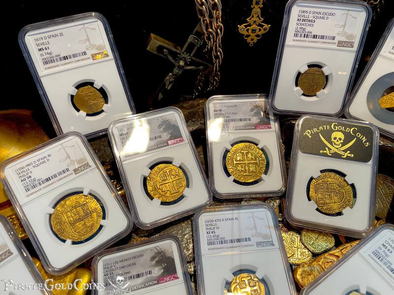 Peru 8 Escudos 1711 "1715 Fleet Shipwreck" NGC 63 35