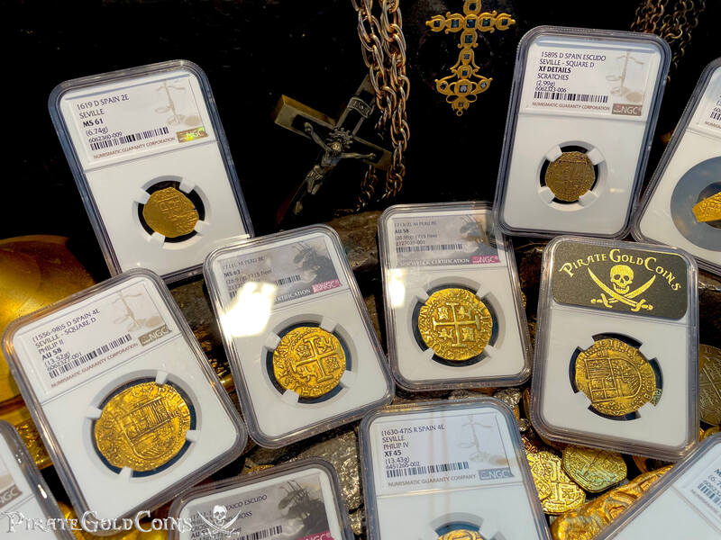 Peru 8 Escudos 1711 "1715 Fleet Shipwreck" NGC 63 36