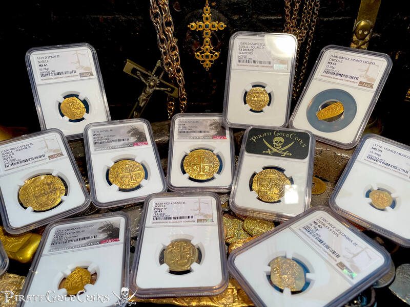 Peru 8 Escudos 1711 "1715 Fleet Shipwreck" NGC 63 51