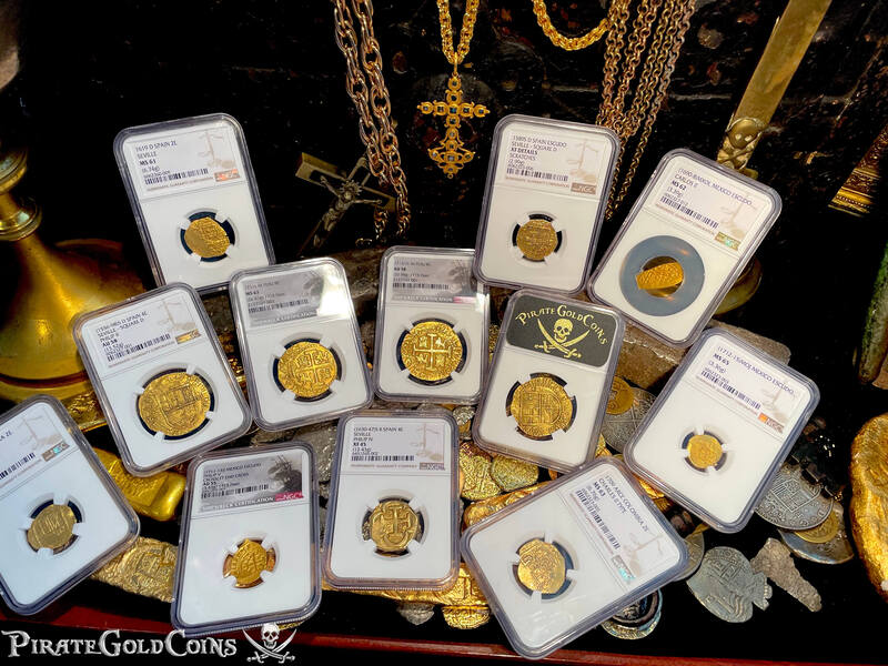 Peru 8 Escudos 1711 "1715 Fleet Shipwreck" NGC 63 53