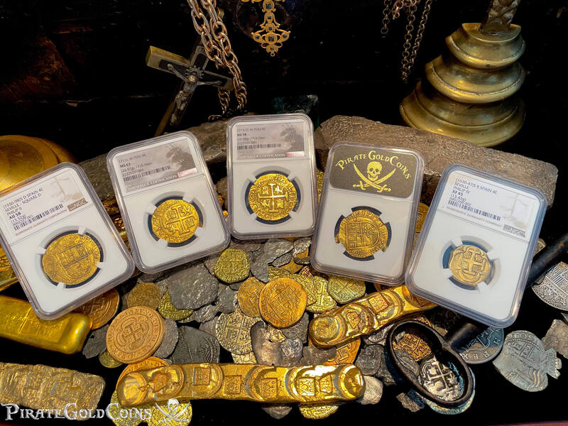 Peru 8 Escudos 1711 "1715 Fleet Shipwreck" NGC 63 57